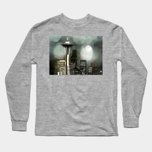 Fifty Shades of Grey Space Needle Long Sleeve T-Shirt